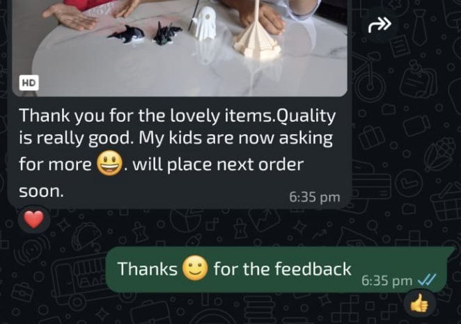 Positive Feedback from Satisfied Client
